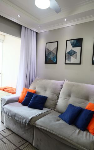 Apartamento para alugar com 57m², 2 quartos e 1 vagaSala