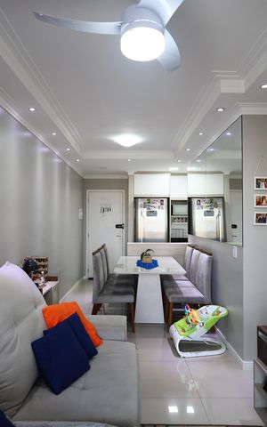 Apartamento para alugar com 57m², 2 quartos e 1 vagaSala