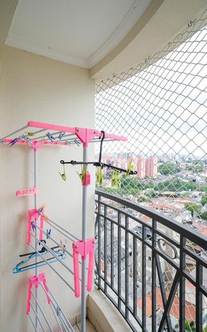 Apartamento para alugar com 47m², 2 quartos e 1 vagaVaranda