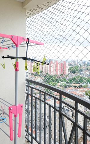 Apartamento para alugar com 47m², 2 quartos e 1 vagaVaranda