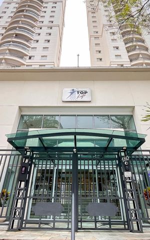 Apartamento para alugar com 47m², 2 quartos e 1 vagaFachada + plaquinha