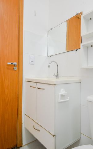 Apartamento para alugar com 50m², 2 quartos e sem vagaBanheiro 