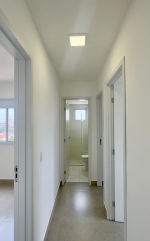 Apartamento para alugar com 68m², 3 quartos e 2 vagas Apartamento para alugar com 68m², 3 quartos e 2 vagasCorredor interno
