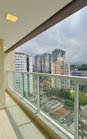 Apartamento para alugar com 68m², 3 quartos e 2 vagas Apartamento para alugar com 68m², 3 quartos e 2 vagasVaranda