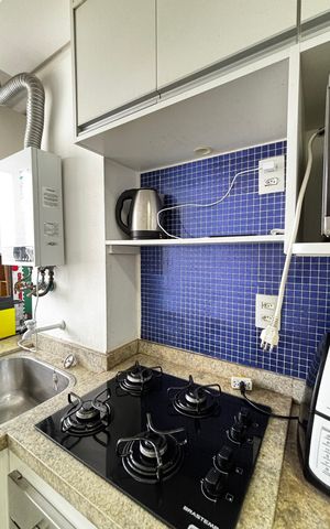 Apartamento para alugar com 50m², 2 quartos e 1 vaga Apartamento para alugar com 50m², 2 quartos e 1 vagaCozinha e Área de Serviço