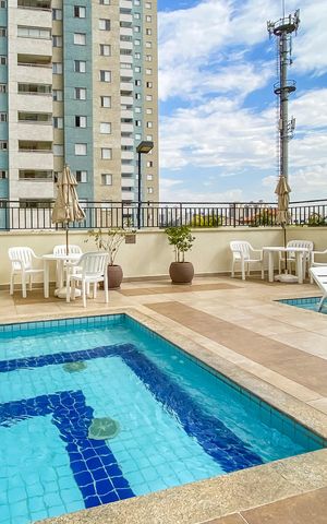 Apartamento para alugar com 50m², 2 quartos e 1 vaga Apartamento para alugar com 50m², 2 quartos e 1 vagaPiscina