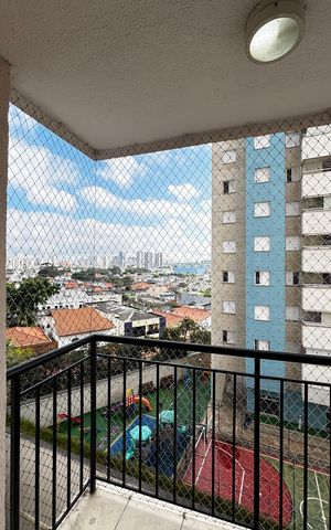 Apartamento para alugar com 50m², 2 quartos e 1 vaga Apartamento para alugar com 50m², 2 quartos e 1 vagaSala - Sala de Jantar Varanda