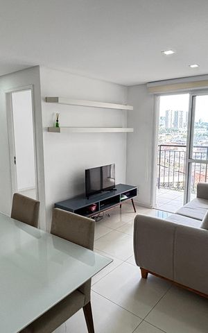 Apartamento para alugar com 50m², 2 quartos e 1 vaga Apartamento para alugar com 50m², 2 quartos e 1 vagaSala - Sala de Jantar
