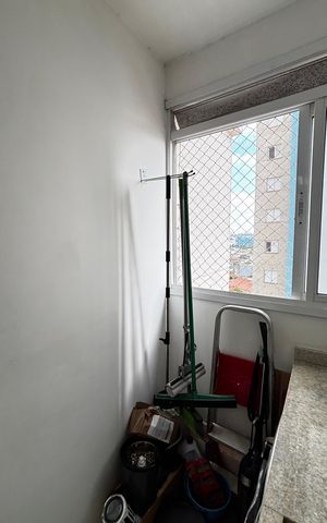 Apartamento para alugar com 50m², 2 quartos e 1 vaga Apartamento para alugar com 50m², 2 quartos e 1 vagaCozinha e Área de Serviço