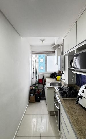 Apartamento para alugar com 50m², 2 quartos e 1 vaga Apartamento para alugar com 50m², 2 quartos e 1 vagaCozinha e Área de Serviço