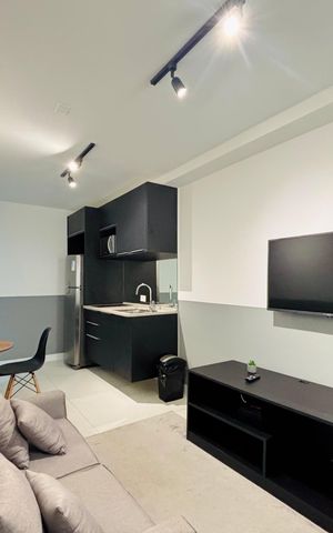 Apartamento para alugar com 39m², 1 quarto e sem vaga