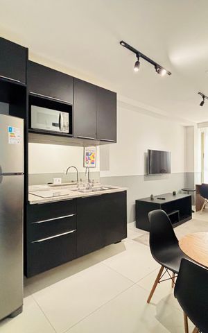 Apartamento para alugar com 39m², 1 quarto e sem vaga