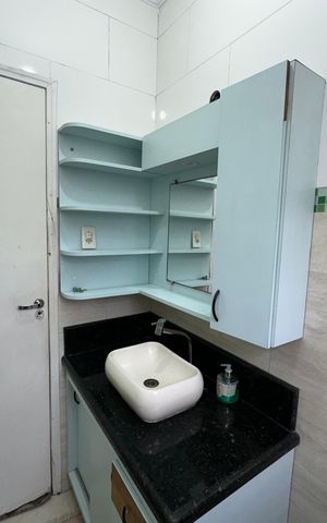 Casa para alugar com 131m², 2 quartos e 2 vagas Casa para alugar com 131m², 2 quartos e 2 vagasBanheiro