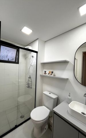 Apartamento à venda com 34m², 1 quarto e sem vaga Apartamento à venda com 34m², 1 quarto e sem vagaBanheiro
