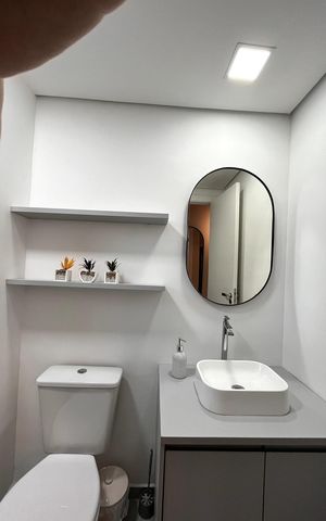 Apartamento à venda com 34m², 1 quarto e sem vaga Apartamento à venda com 34m², 1 quarto e sem vagaBanheiro