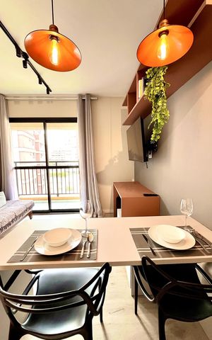 Apartamento à venda com 34m², 1 quarto e sem vaga Apartamento à venda com 34m², 1 quarto e sem vagaSala