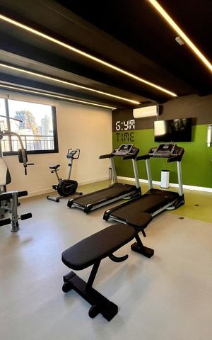 Apartamento à venda com 34m², 1 quarto e sem vaga Apartamento à venda com 34m², 1 quarto e sem vagaÁrea externa