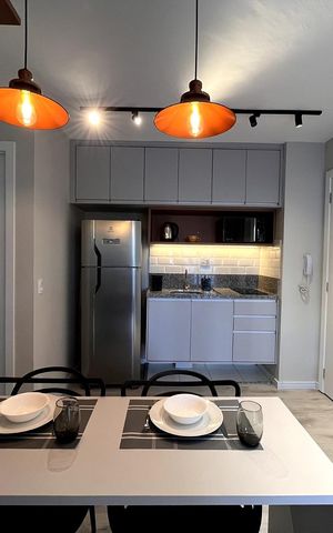 Apartamento à venda com 34m², 1 quarto e sem vaga Apartamento à venda com 34m², 1 quarto e sem vagaCozinha