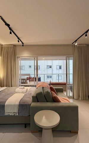 Studio para alugar com 42m², 1 quarto e 1 vaga Studio para alugar com 42m², 1 quarto e 1 vagaSala