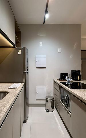 Studio para alugar com 42m², 1 quarto e 1 vaga Studio para alugar com 42m², 1 quarto e 1 vagaCozinha
