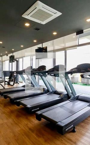 Studio para alugar com 42m², 1 quarto e 1 vaga Studio para alugar com 42m², 1 quarto e 1 vagaAcademia
