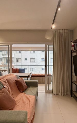 Studio para alugar com 42m², 1 quarto e 1 vaga Studio para alugar com 42m², 1 quarto e 1 vagaSala