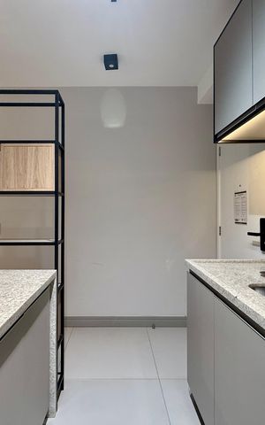Studio para alugar com 42m², 1 quarto e 1 vaga Studio para alugar com 42m², 1 quarto e 1 vagaCozinha