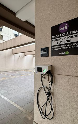 Studio para alugar com 42m², 1 quarto e 1 vaga Studio para alugar com 42m², 1 quarto e 1 vagaCarregador para carro Elétrico