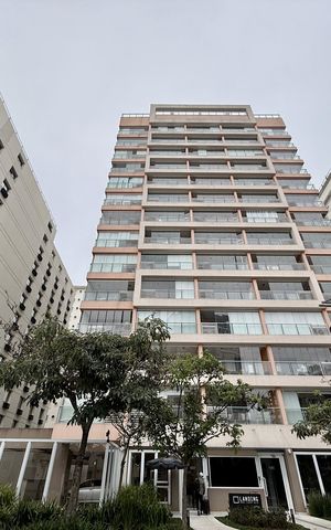 Studio para alugar com 42m², 1 quarto e 1 vaga Studio para alugar com 42m², 1 quarto e 1 vagaFachada