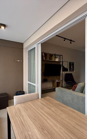 Studio para alugar com 42m², 1 quarto e 1 vaga Studio para alugar com 42m², 1 quarto e 1 vagaSacada
