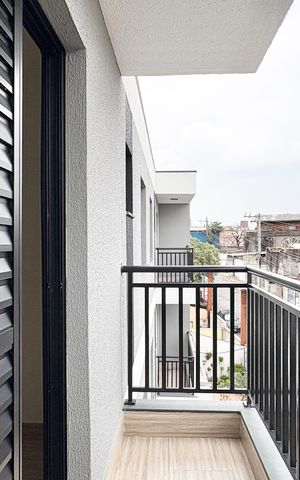 Apartamento à venda com 86m², 2 quartos e sem vaga Apartamento à venda com 86m², 2 quartos e sem vagaVaranda do Quarto 2