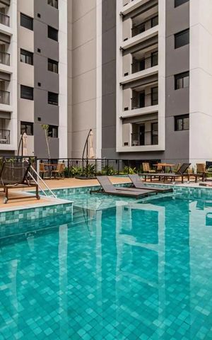 Apartamento à venda com 49m², 2 quartos e 1 vaga Apartamento à venda com 49m², 2 quartos e 1 vagaÁrea comum - Piscina