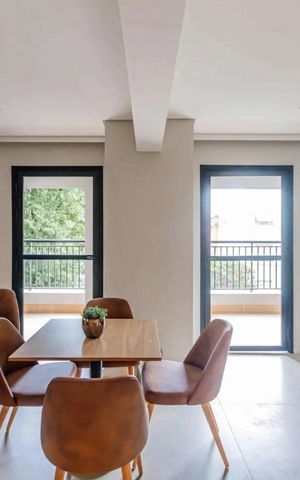 Apartamento à venda com 49m², 2 quartos e 1 vaga Apartamento à venda com 49m², 2 quartos e 1 vagaÁrea comum - Salão de festas