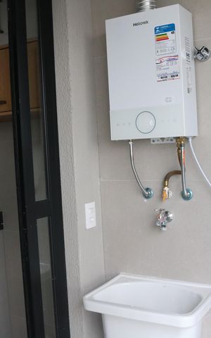 Apartamento à venda com 49m², 2 quartos e 1 vagaCozinha e Área de Serviço