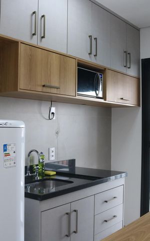 Apartamento à venda com 49m², 2 quartos e 1 vagaCozinha e Área de Serviço