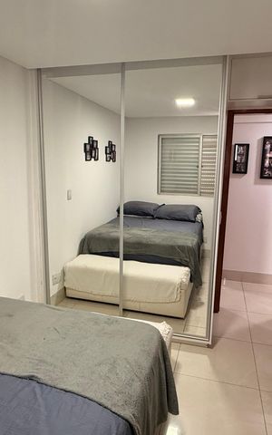 Apartamento à venda com 98m², 3 quartos e 2 vagasQuarto 2