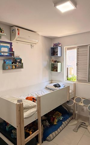 Apartamento à venda com 98m², 3 quartos e 2 vagasQuarto 1