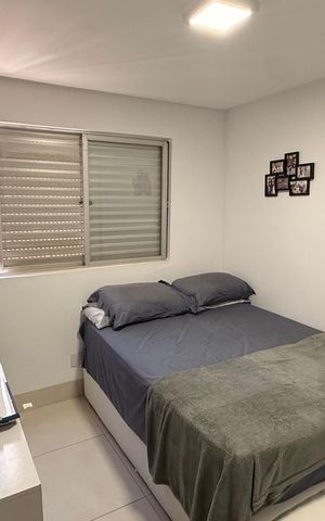 Apartamento à venda com 98m², 3 quartos e 2 vagasQuarto 2