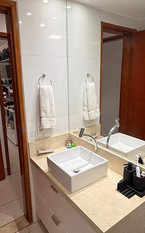 Apartamento à venda com 98m², 3 quartos e 2 vagasBanheiro Social