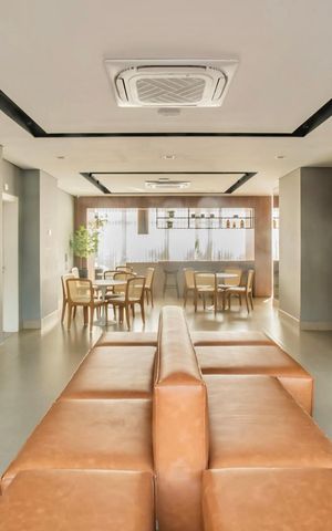 Apartamento à venda com 36m², 1 quarto e 1 vaga Apartamento à venda com 36m², 1 quarto e 1 vagaÁrea comum - Salão de festas