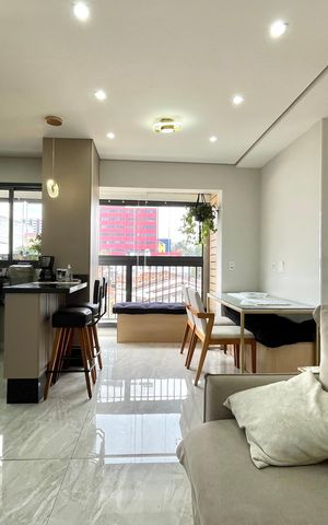 Apartamento à venda com 36m², 1 quarto e 1 vaga Apartamento à venda com 36m², 1 quarto e 1 vagaSala