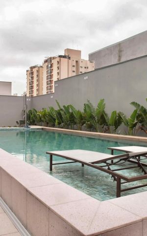 Apartamento à venda com 36m², 1 quarto e 1 vaga Apartamento à venda com 36m², 1 quarto e 1 vagaÁrea comum - Piscina