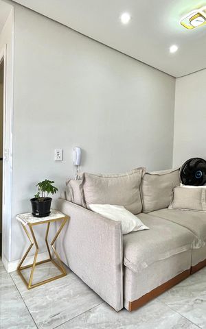Apartamento à venda com 36m², 1 quarto e 1 vaga Apartamento à venda com 36m², 1 quarto e 1 vagaSala