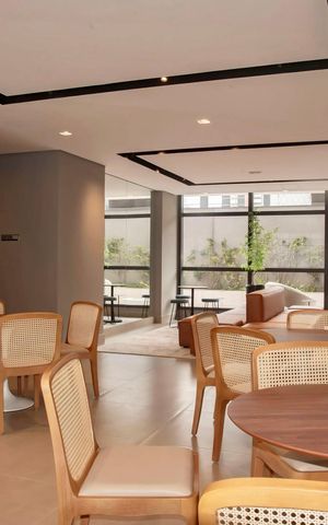 Apartamento à venda com 36m², 1 quarto e 1 vaga Apartamento à venda com 36m², 1 quarto e 1 vagaÁrea comum - Salão de festas