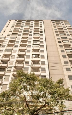 Apartamento à venda com 36m², 1 quarto e 1 vaga Apartamento à venda com 36m², 1 quarto e 1 vagaFachada