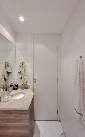 Apartamento à venda com 37m², 2 quartos e sem vaga Apartamento à venda com 37m², 2 quartos e sem vagaBanheiro