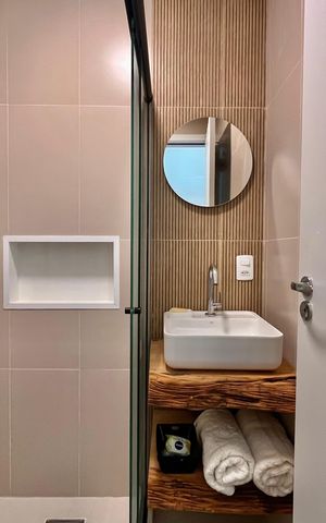Apartamento para alugar com 60m², 2 quartos e sem vaga Apartamento para alugar com 60m², 2 quartos e sem vagaBanheiro 1