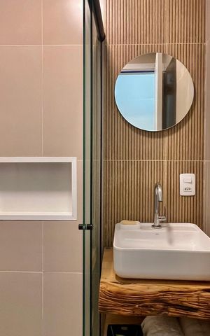 Apartamento para alugar com 60m², 2 quartos e sem vaga Apartamento para alugar com 60m², 2 quartos e sem vagaBanheiro 1