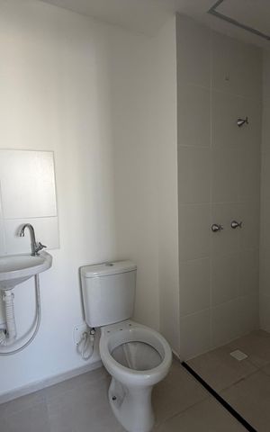 Apartamento à venda com 49m², 2 quartos e sem vagaBanheiro da Suíte