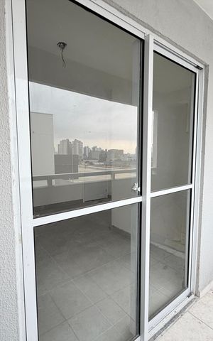Apartamento para alugar com 47m², 2 quartos e sem vagaSacada